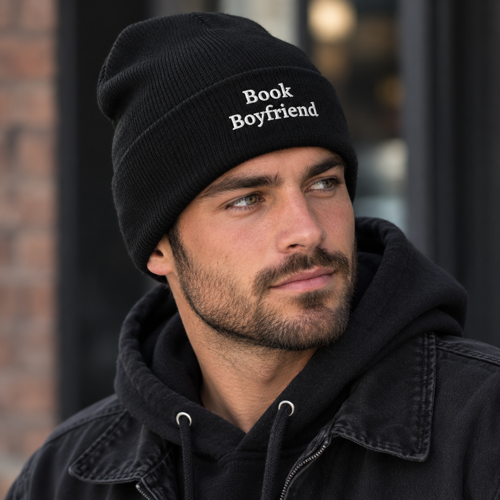 Book Boyfriend Cuffed Beanie
