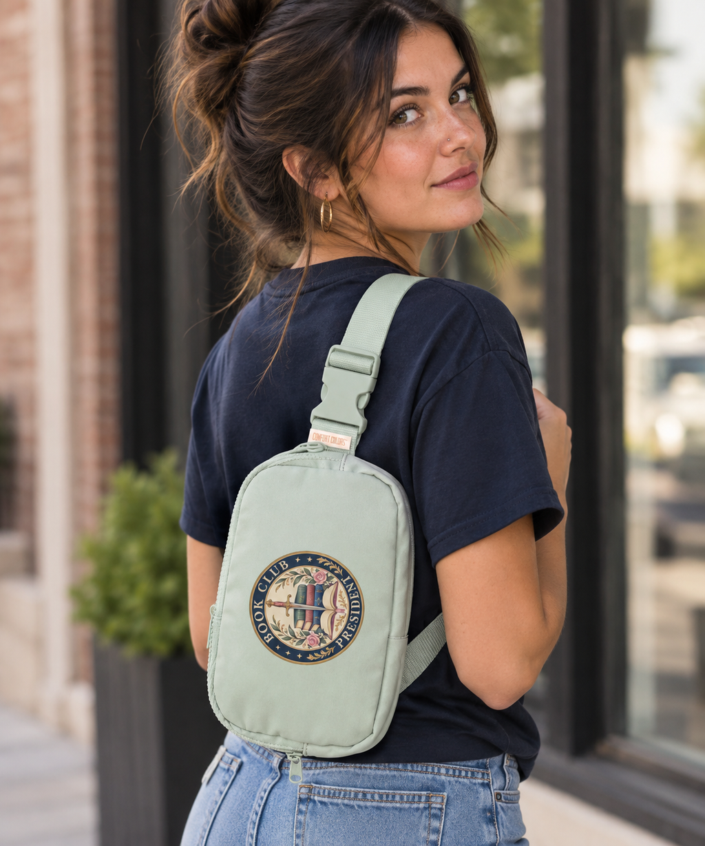 Book Club President Sling Bag