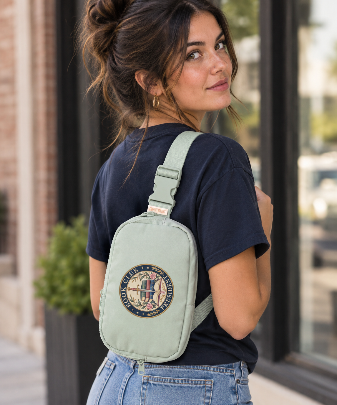 Book Club President Sling Bag